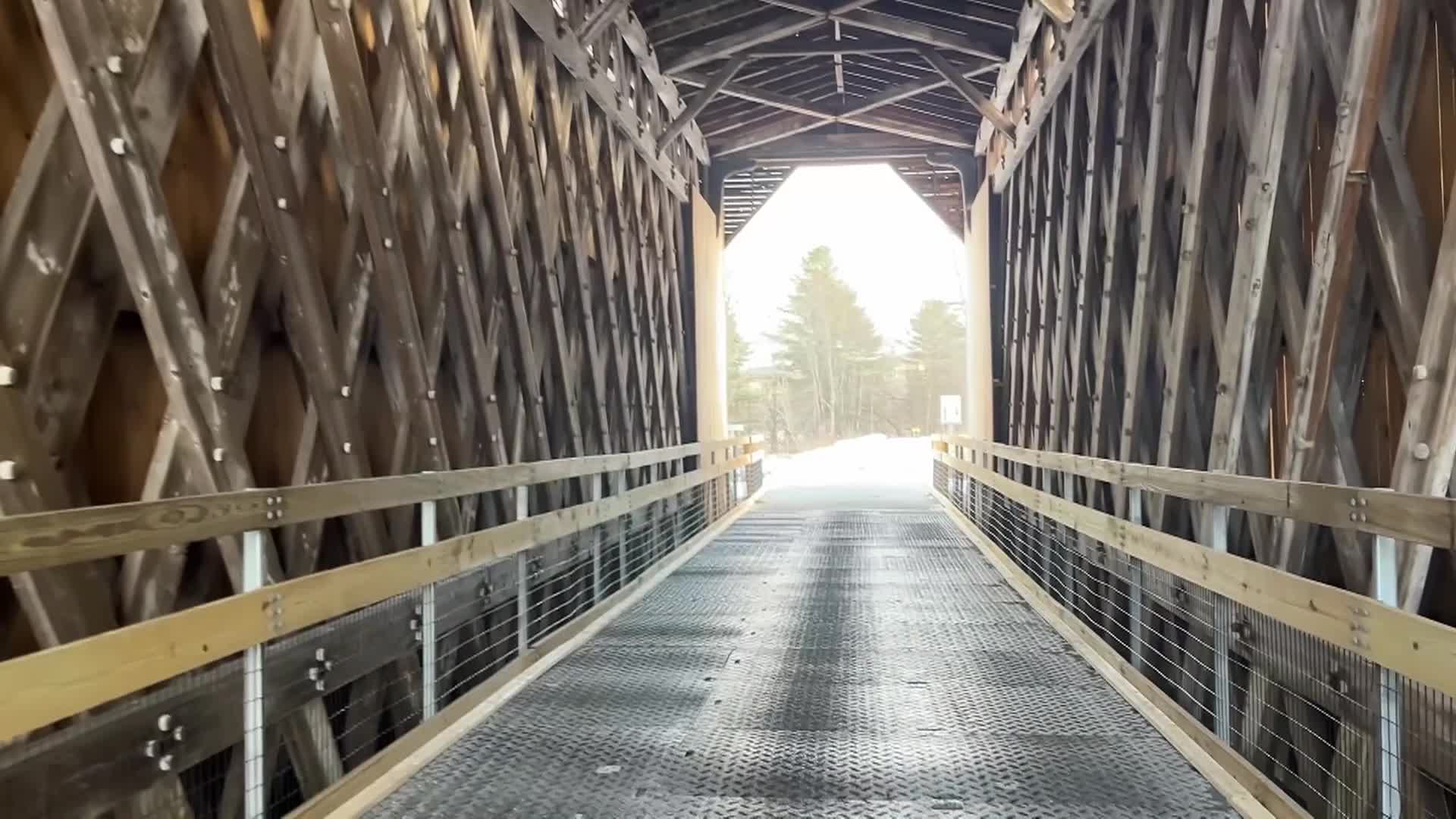 Thumbnail image for Vermont's 100 Covered Bridges - 77 - Fisher Bridge in Wolcott