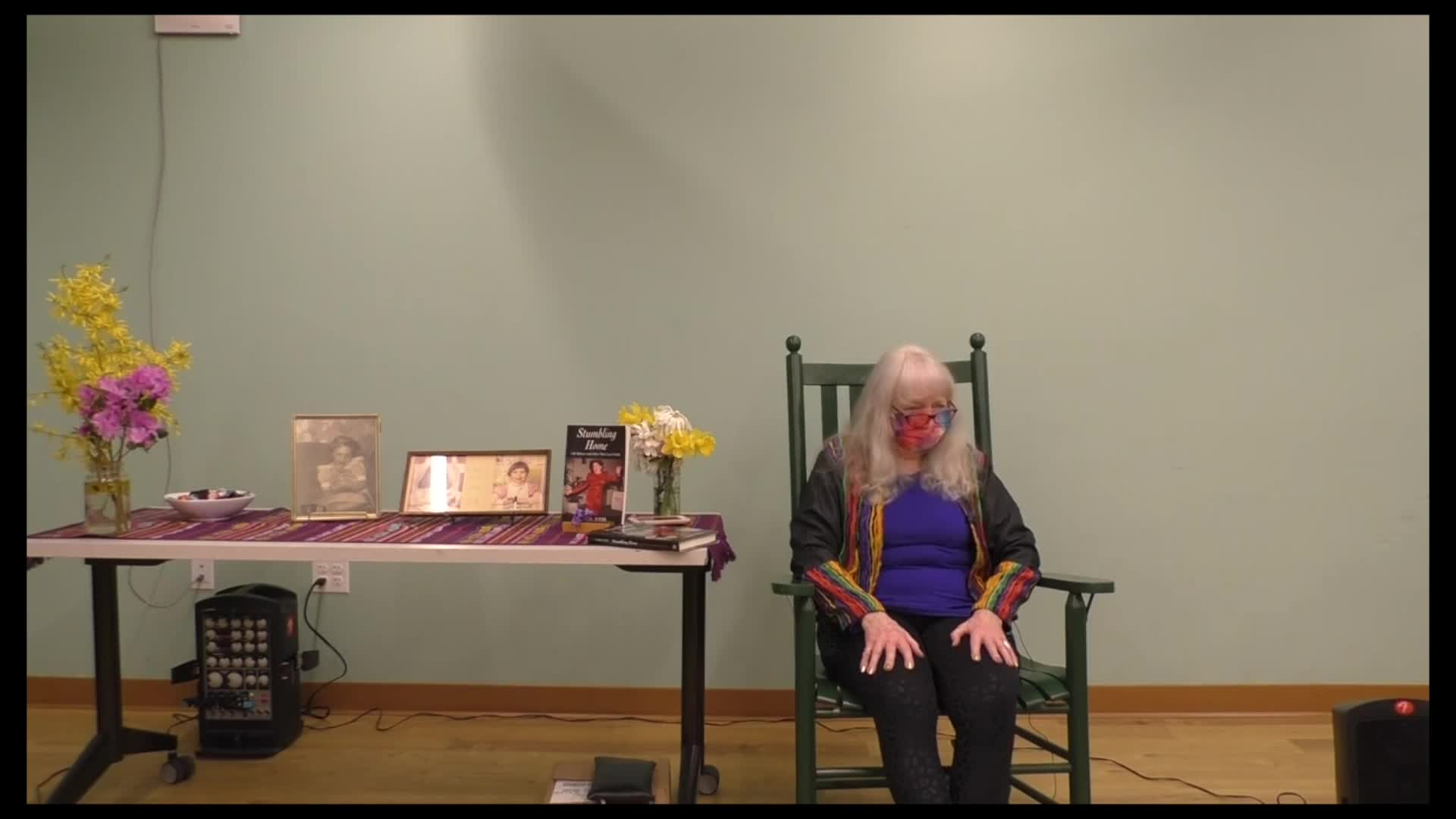 Thumbnail image for Carol Weis at Emily Williston Memorial Library April 2022