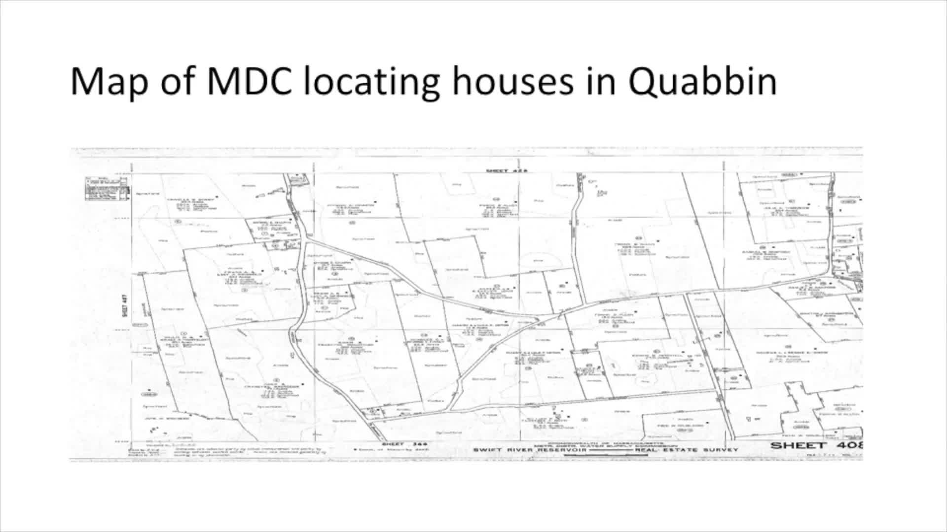 History Bites - Jackie Tuthill presents "Quabbin Houses Relocated"