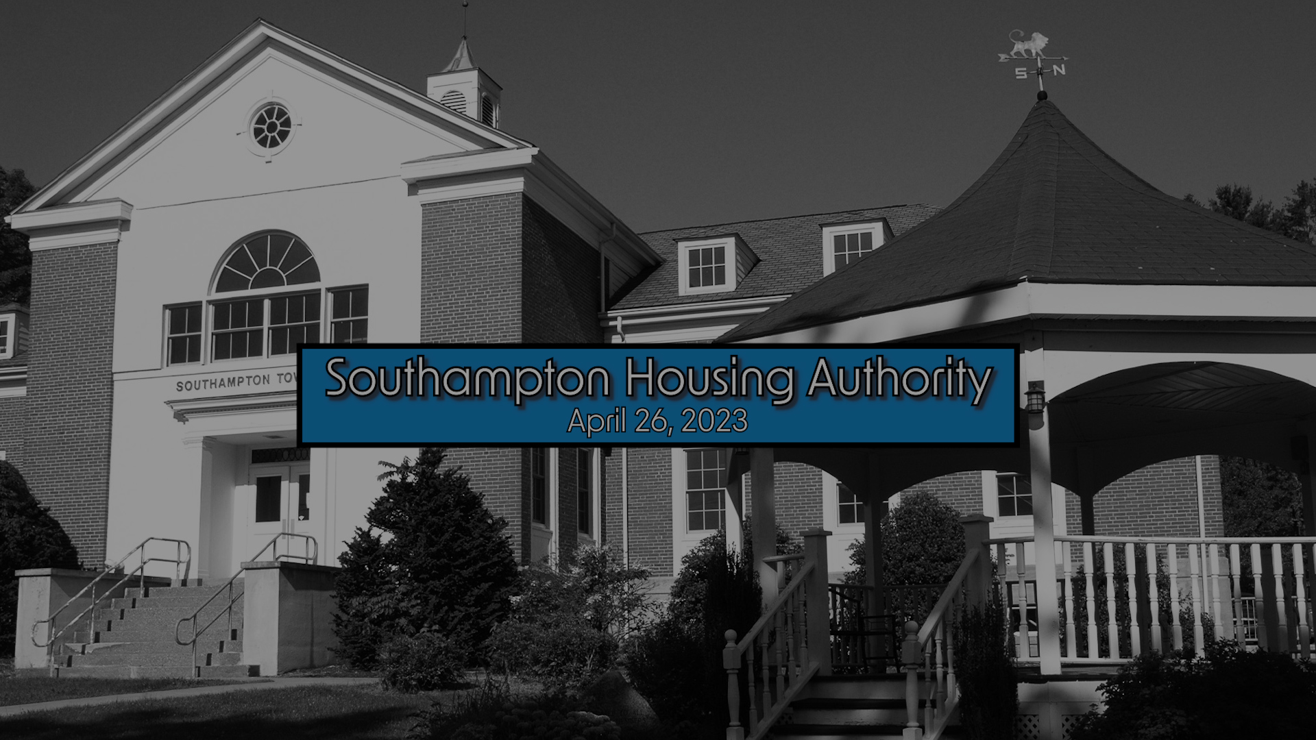 Southampton Housing Authority 4/26/23