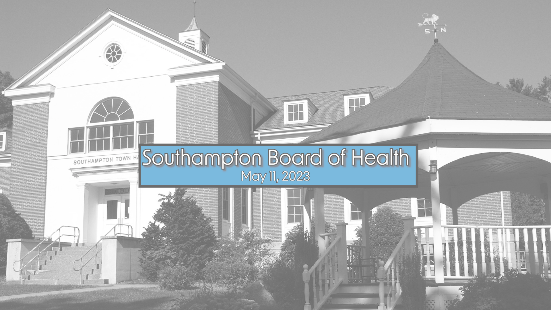Southampton Board Of Health 5/11/2023