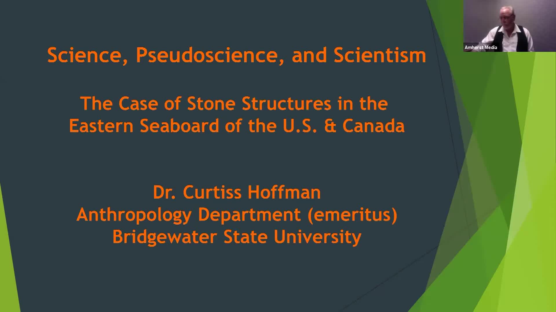 History Bites - Native American Stone Structures with Dr. Curtiss Hoffman