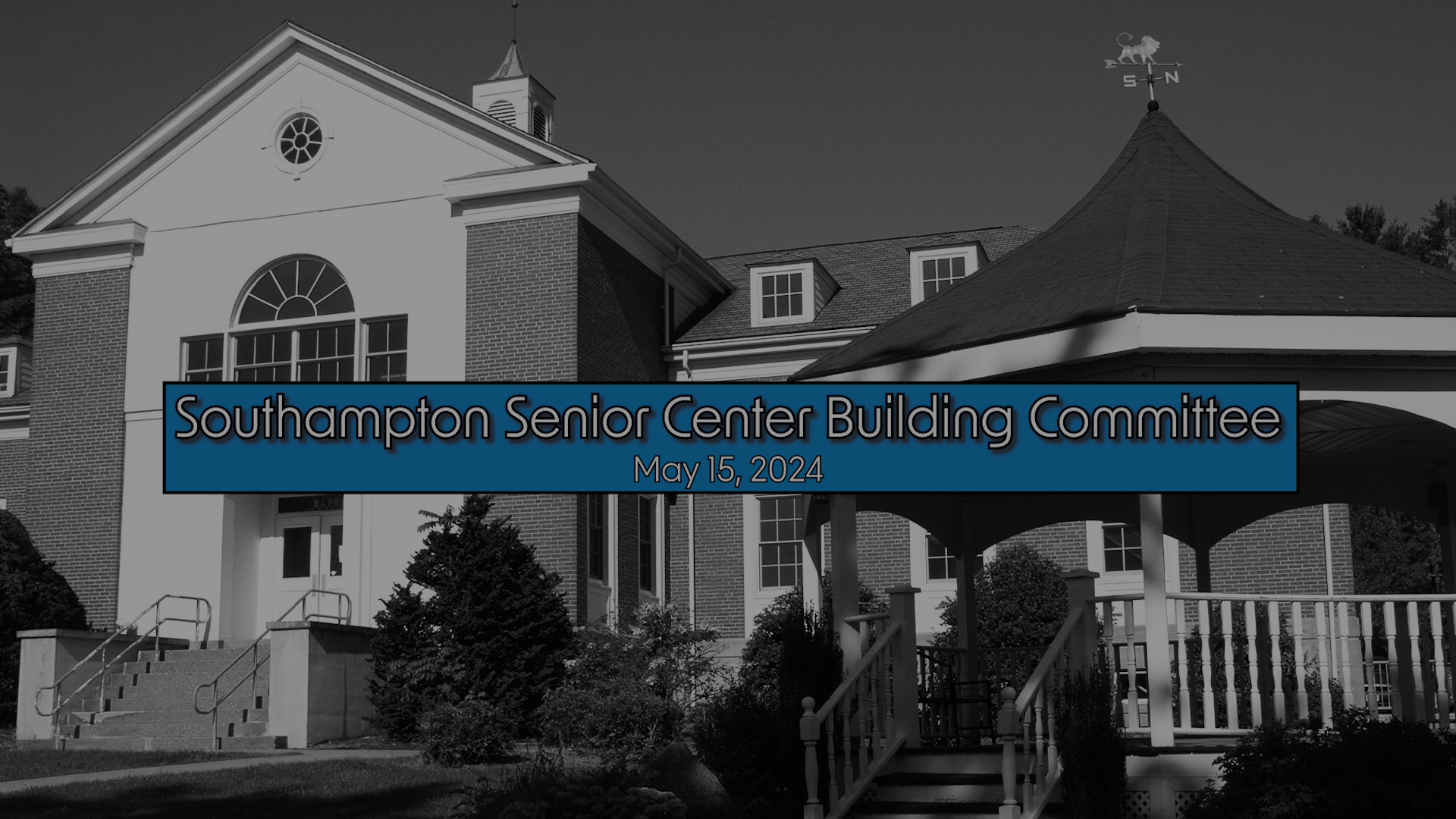 Thumbnail image for Southampton Senior Center Building Committee 5/15/24