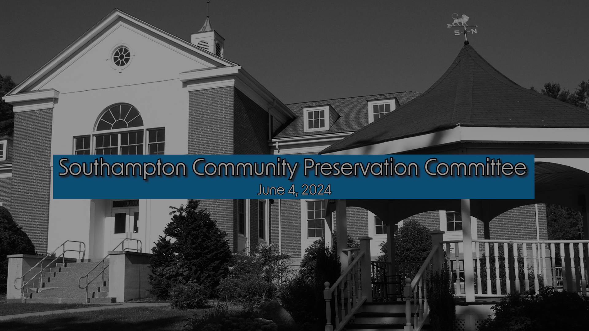 Thumbnail image for Southampton Community Preservation Committee 6/4/24