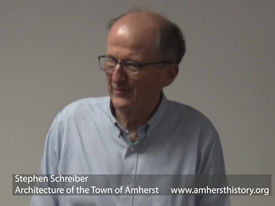 Thumbnail image for History Bites - The Architecture Of The Town Of Amherst