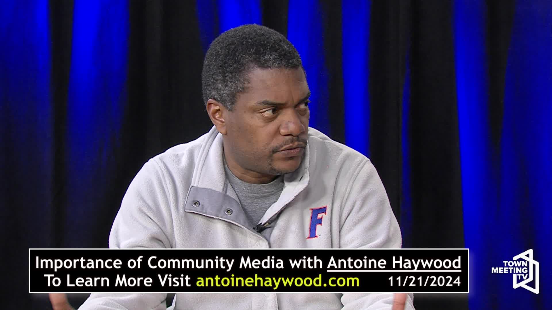 Thumbnail image for Importance of Community Media with Antoine Haywood