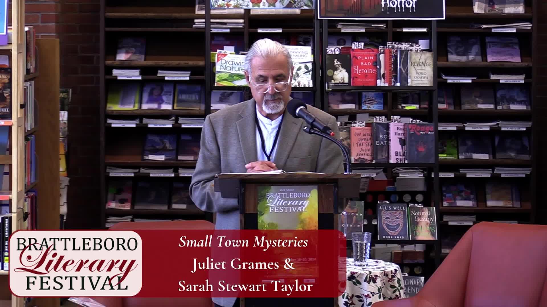 Thumbnail image for Brattleboro Literary Festival - Small Town Mysteries with Juliet Grames and Sarah Stewart Taylor
