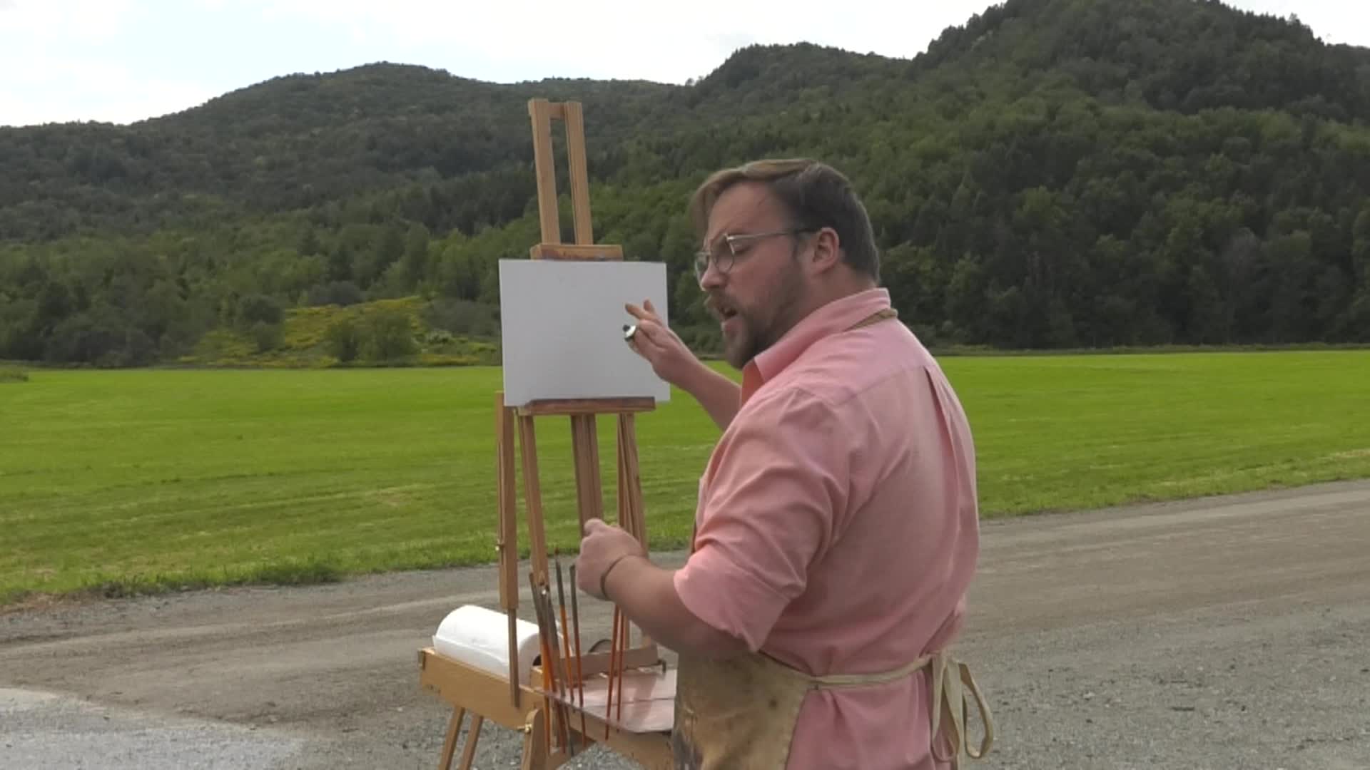 Thumbnail image for Foltz Studio Painting - Montgomery. VT