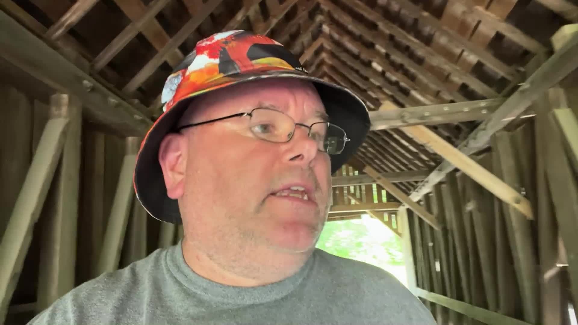 Vermont's 100 Covered Bridges - 35: Larkin Bridge, North Turnbridge