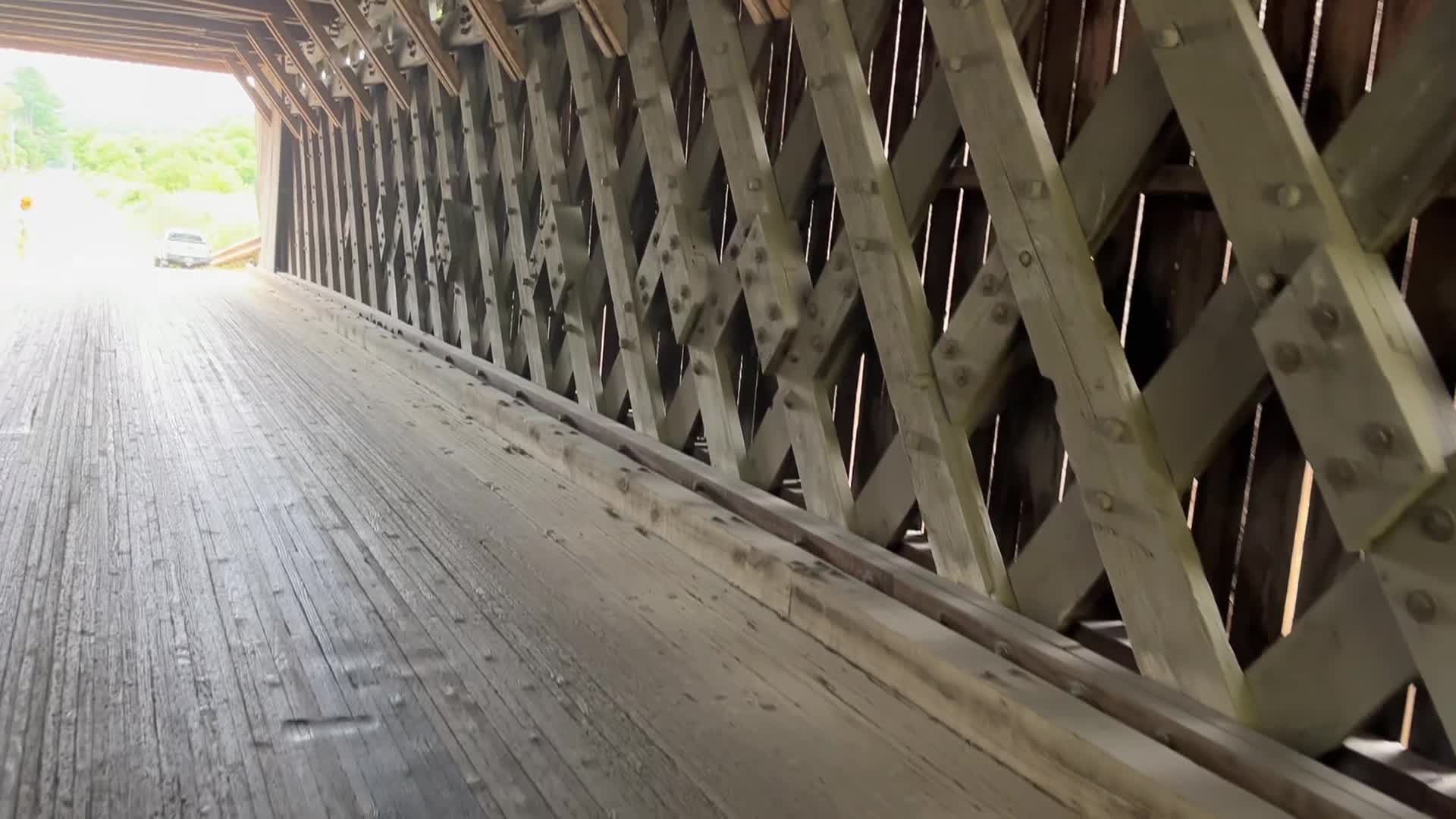 Vermont's 100 Covered Bridges - 40: Gorham Bridge, Pittsford