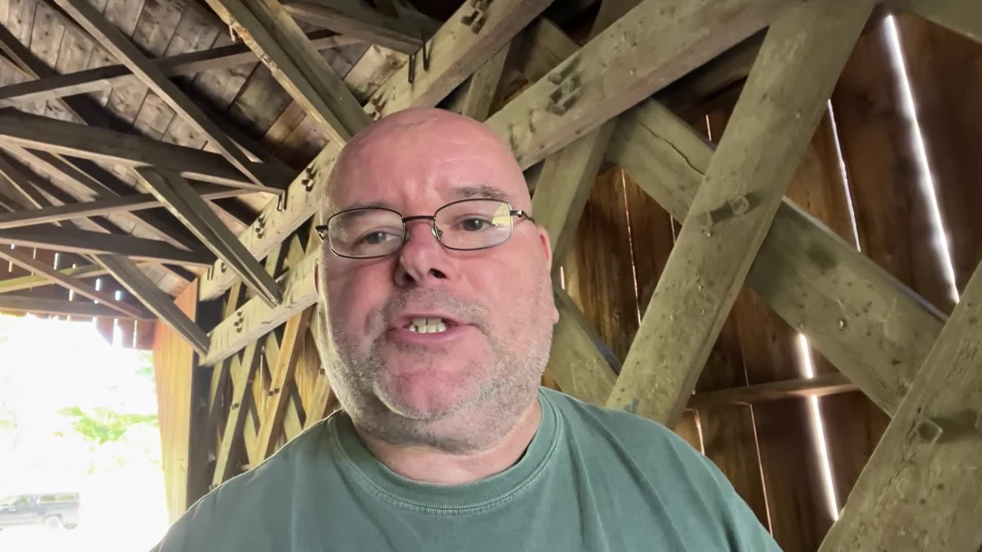 Vermont's 100 Covered Bridges - 41: Cooley Bridge, Pittsford