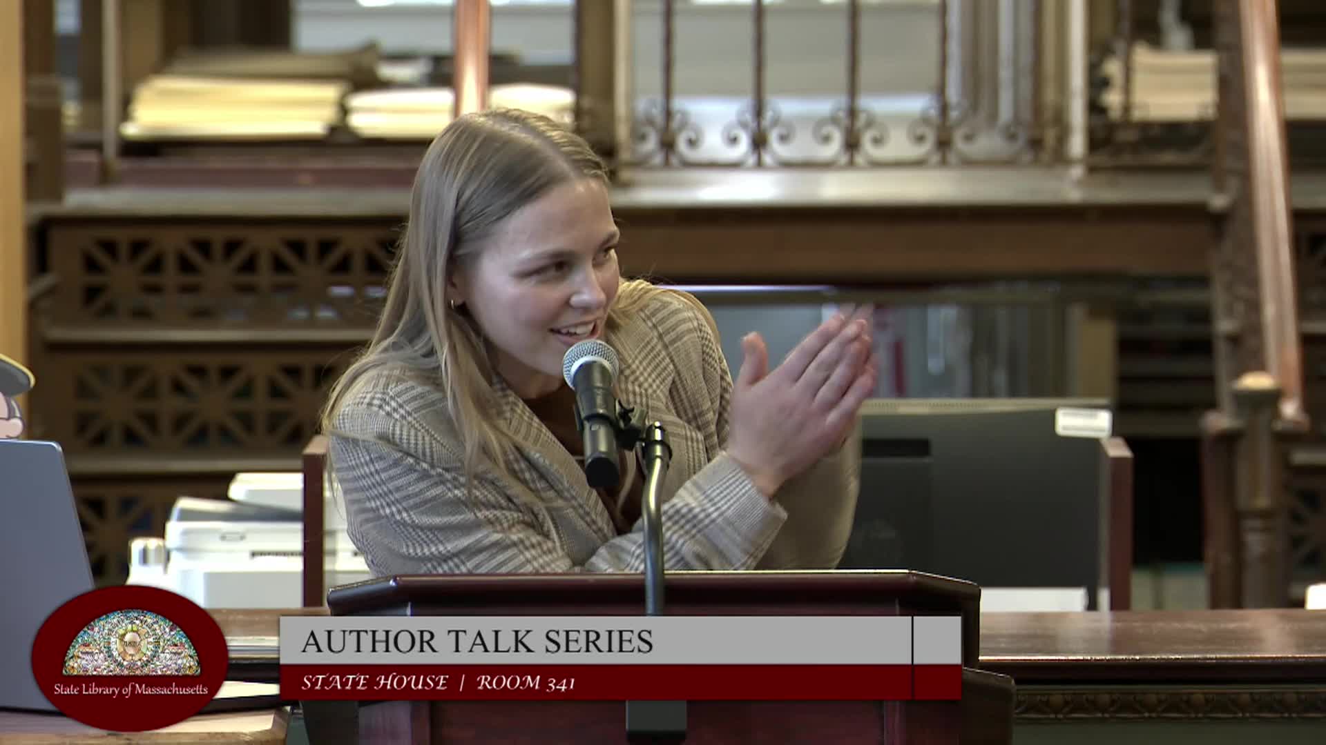 MA State Library Author Talk with Susan Wilson