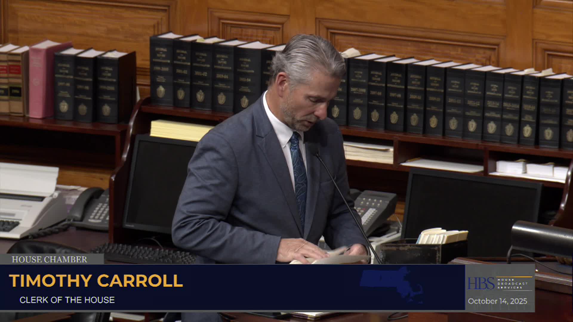 MA House Of Representatives 10/14/25 Session