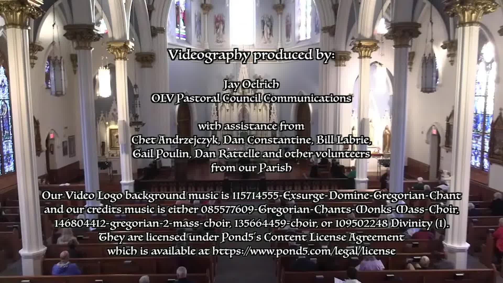Our Lady Of The Valley Parish Mass