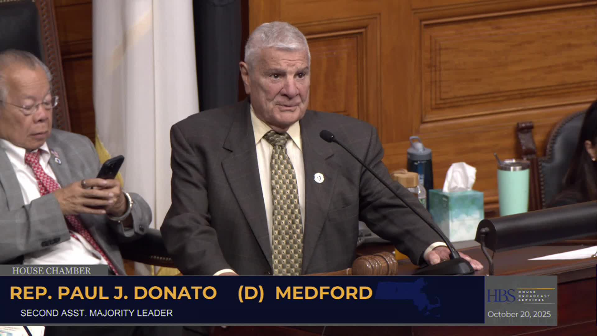 MA House Of Representatives 10/20/25 Session