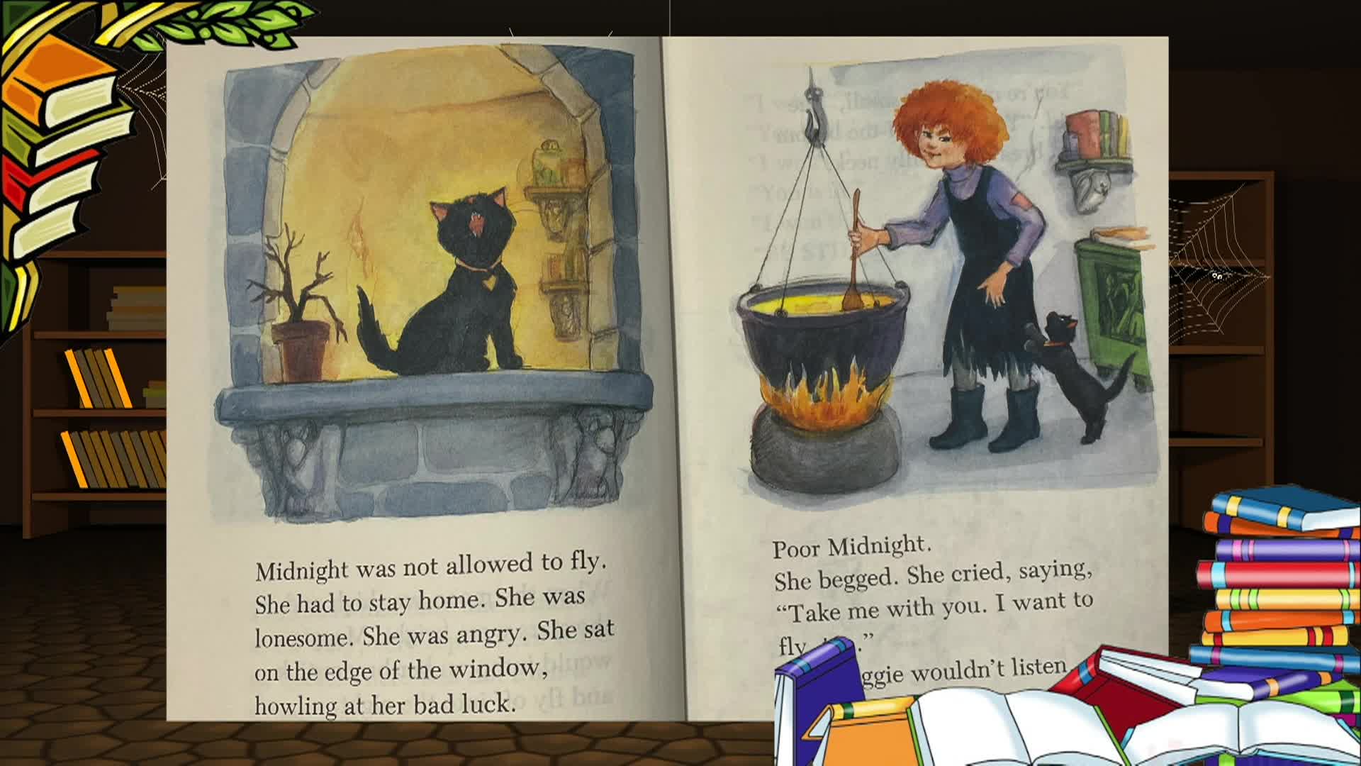 Cosette's Enchanted Journeys - Room On The Broom (Halloween)