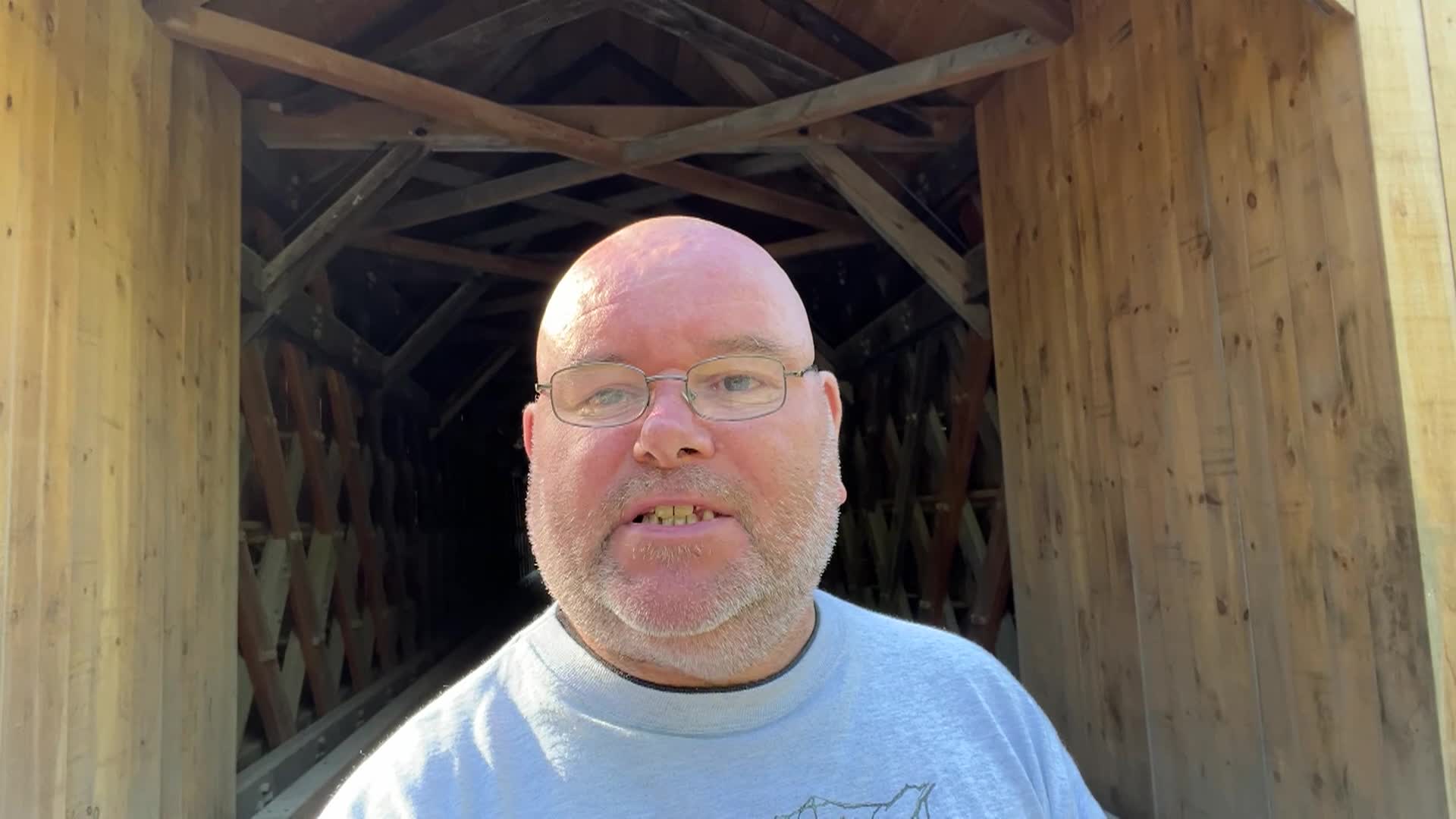 Thumbnail image for Vermont's 100 Covered Bridges - Kingsley Bridge