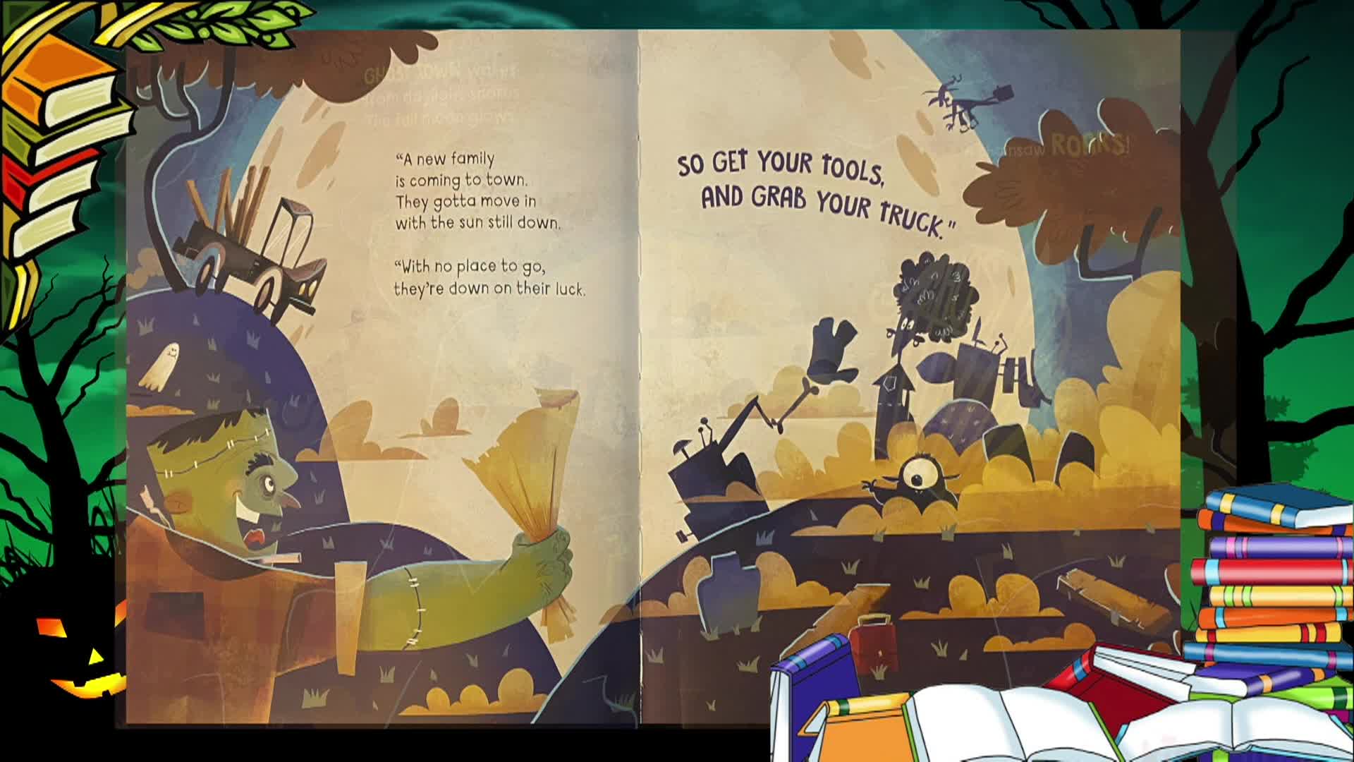 Cosette's Enchanted Journeys - How To Build A Haunted House