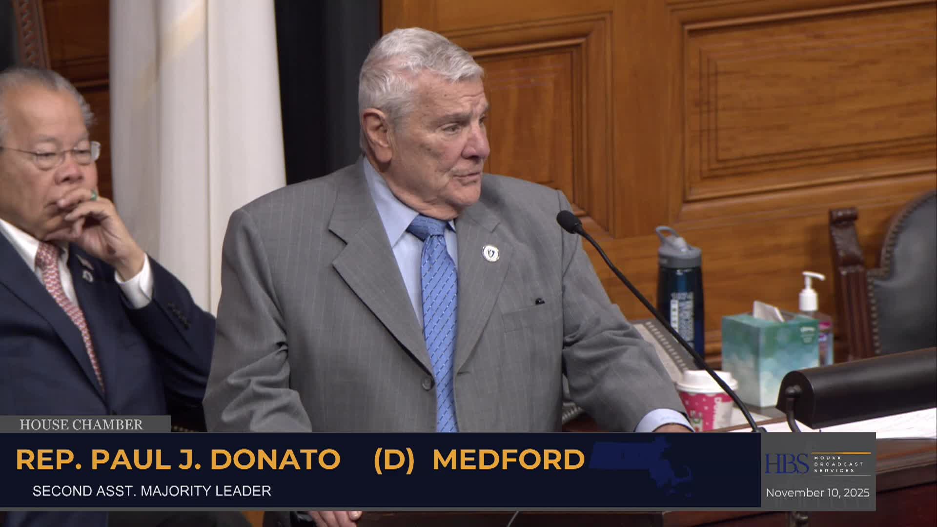 MA House Of Representatives Session 11/10/25