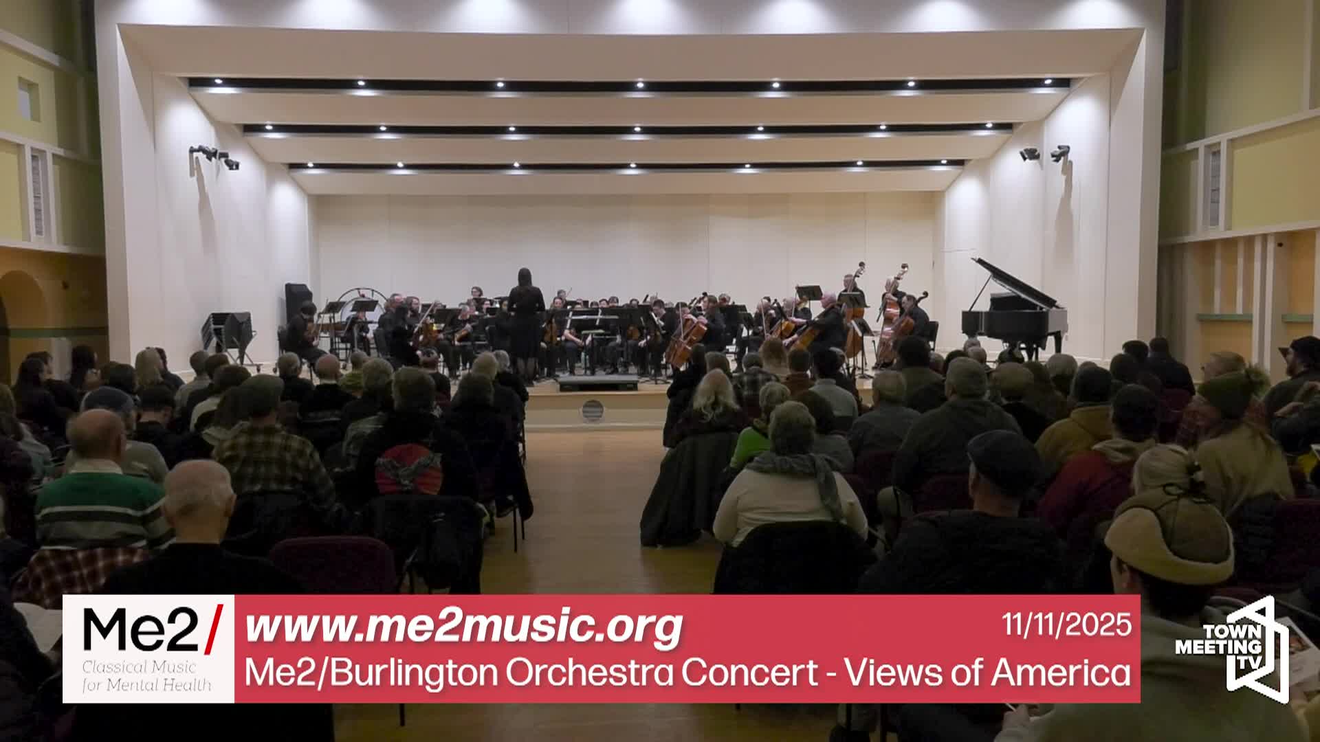 Me2 Burlington Orchestra Fall Concert- Views Of America