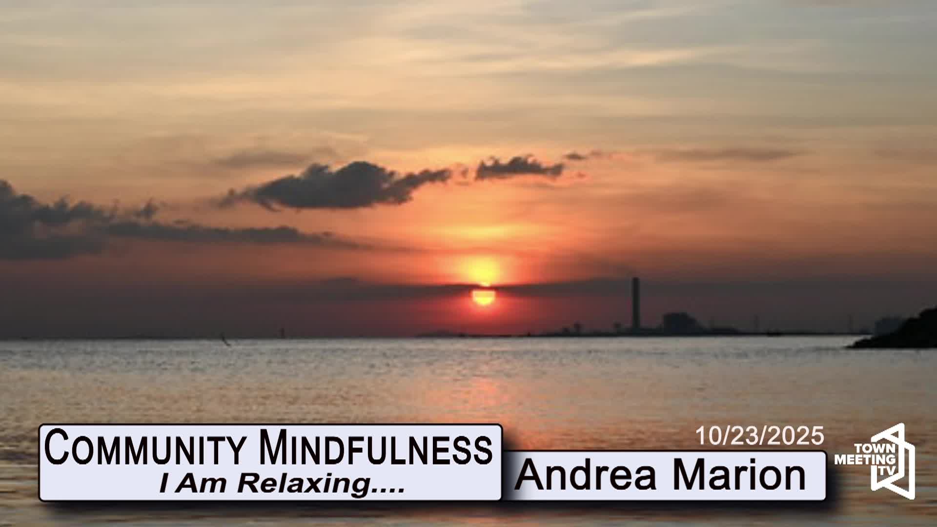 Community Mindfulness - I Am Relaxing