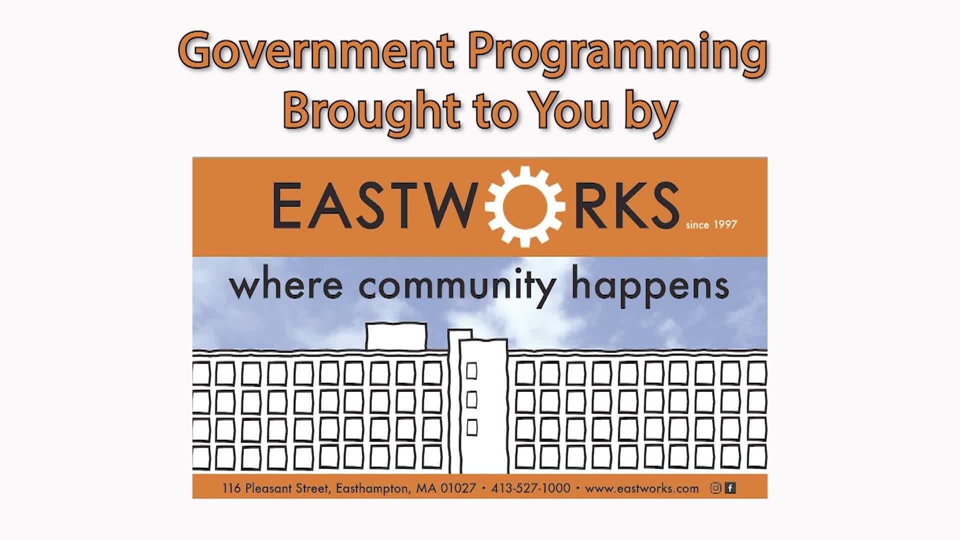 Easthampton School Committee 11/18/25 LIVE