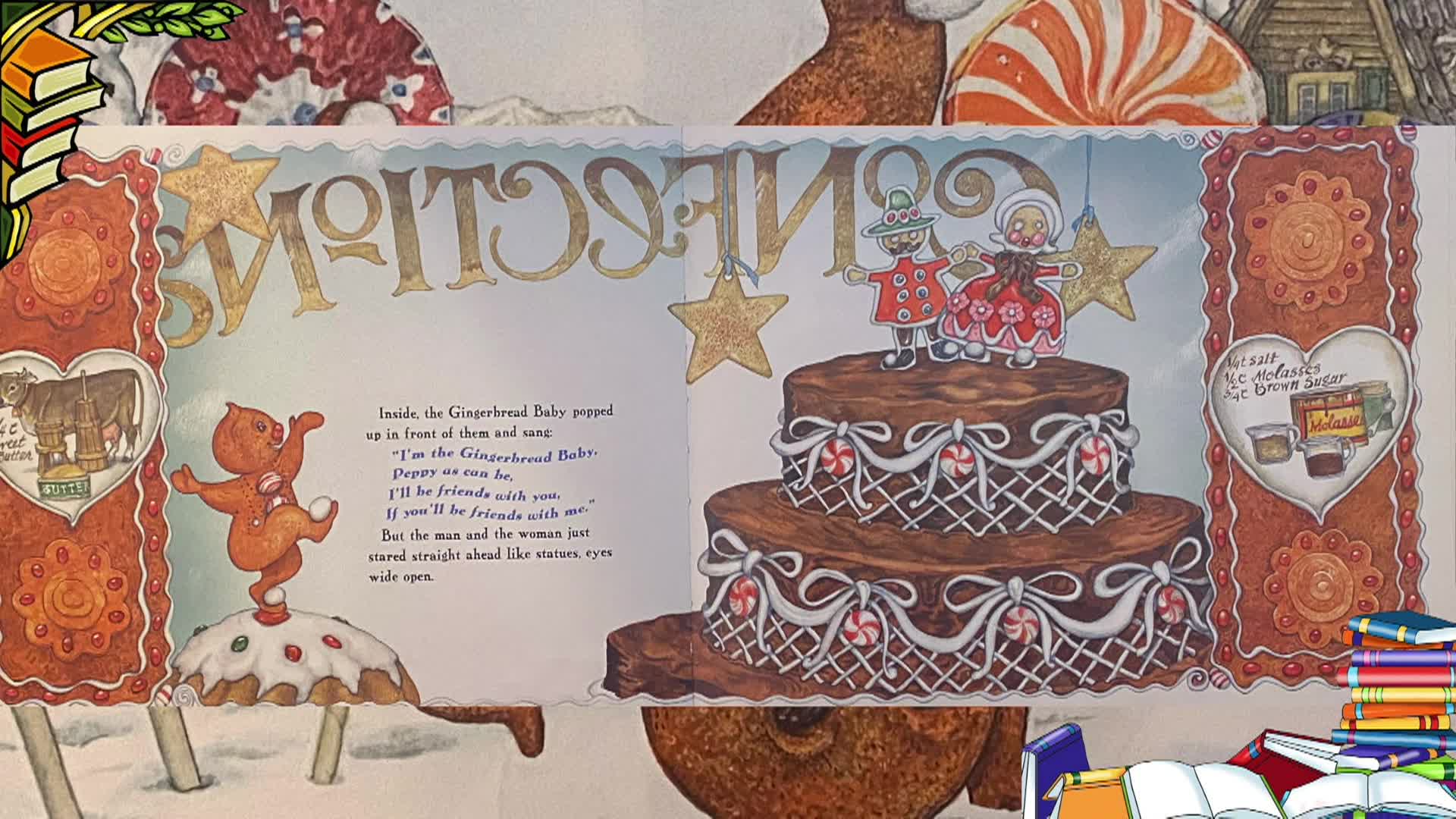 Cosette's Enchanted Journeys - Gingerbread Friends by Jan Brett