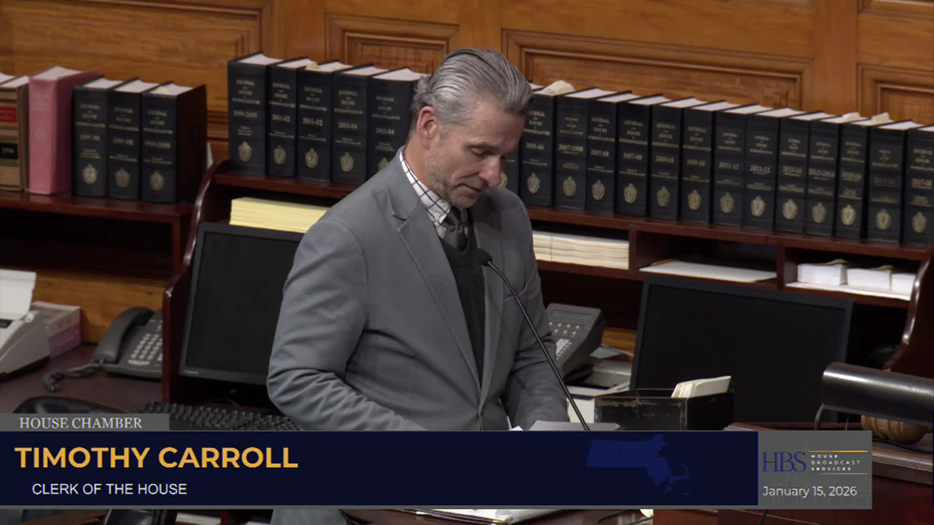 MA House Of Representatives 1/15/26 Session