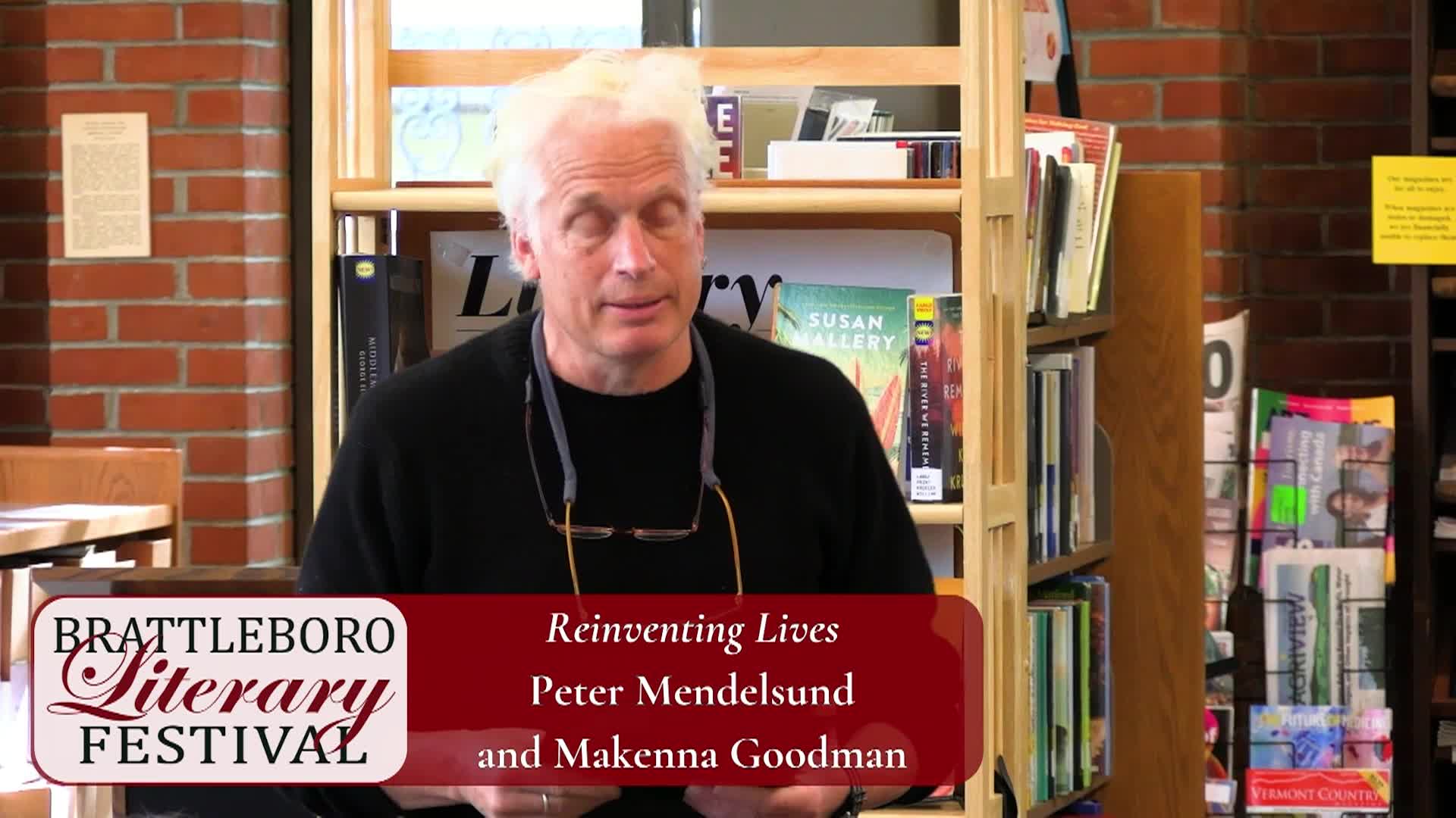 Brattleboro Literary Festival - Reinventing Lives with Peter Mendelsun and Makenna Goodman