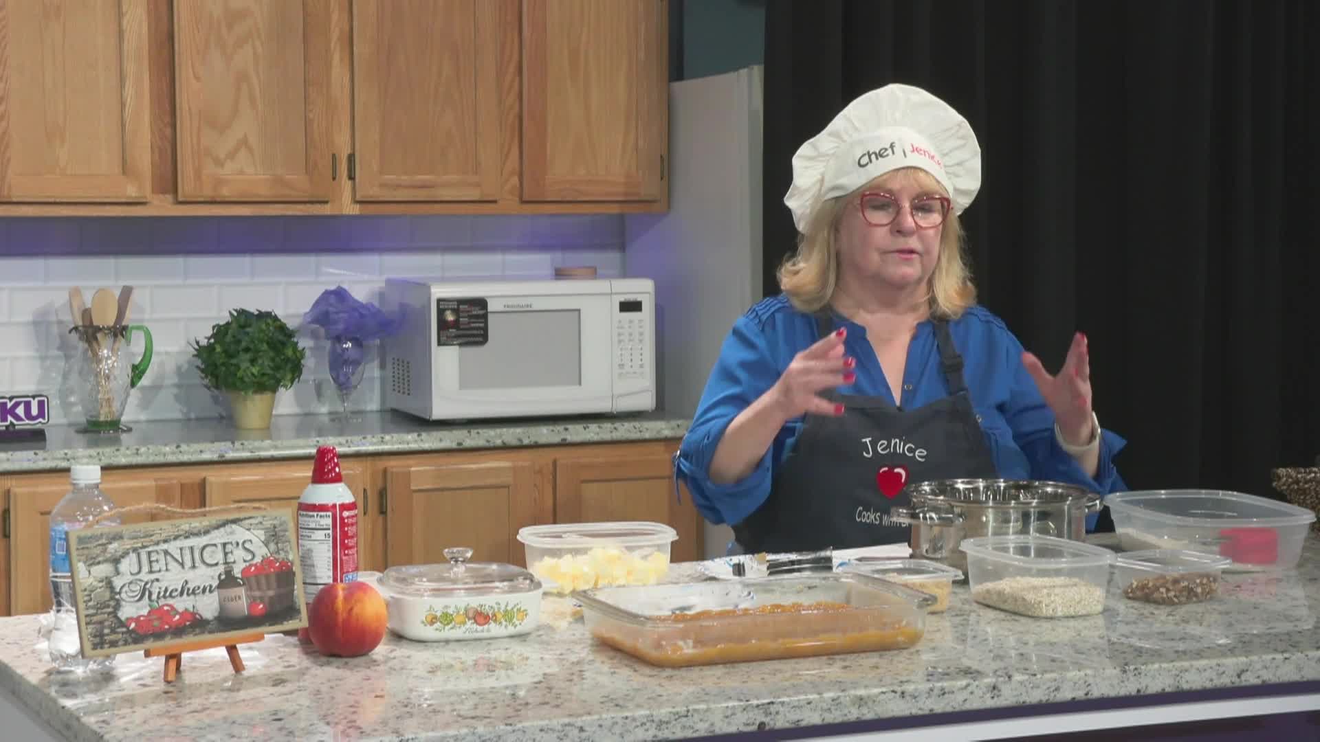 Jenice's Kitchen - Peach Crisp