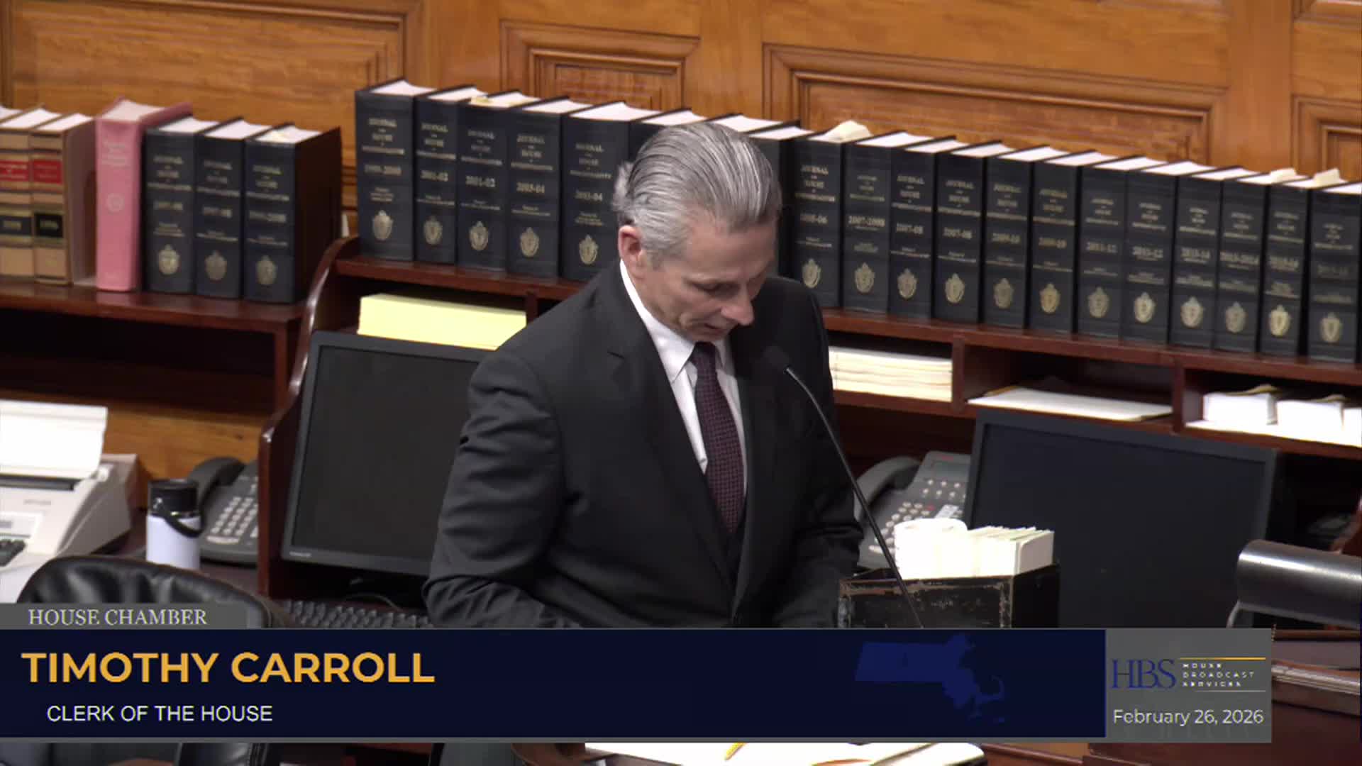 MA House Of Representatives 2/26/26 Part 1