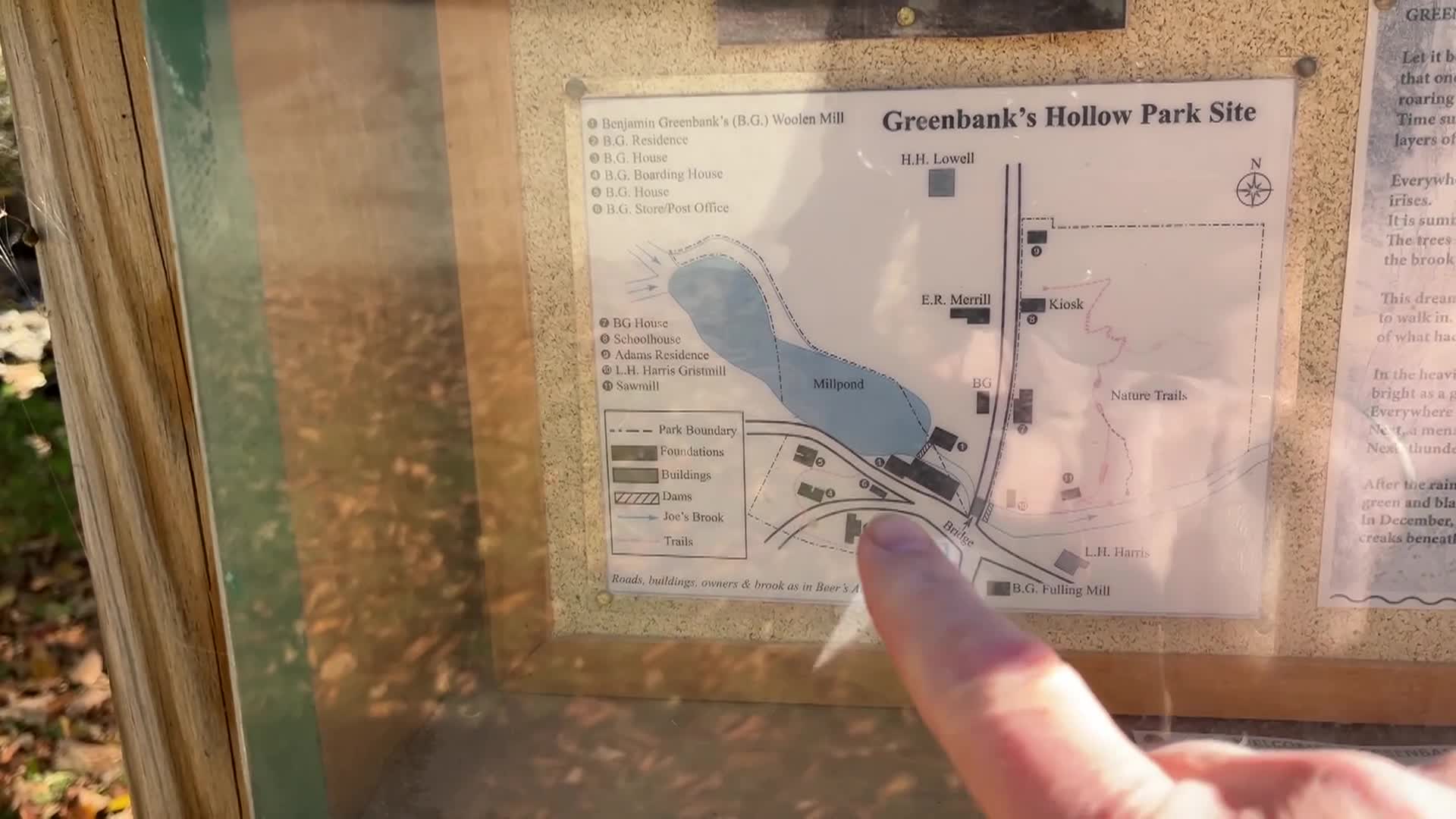 Vermont's 100 Covered Bridges - Greenbanks Hollow Bridge in Danville