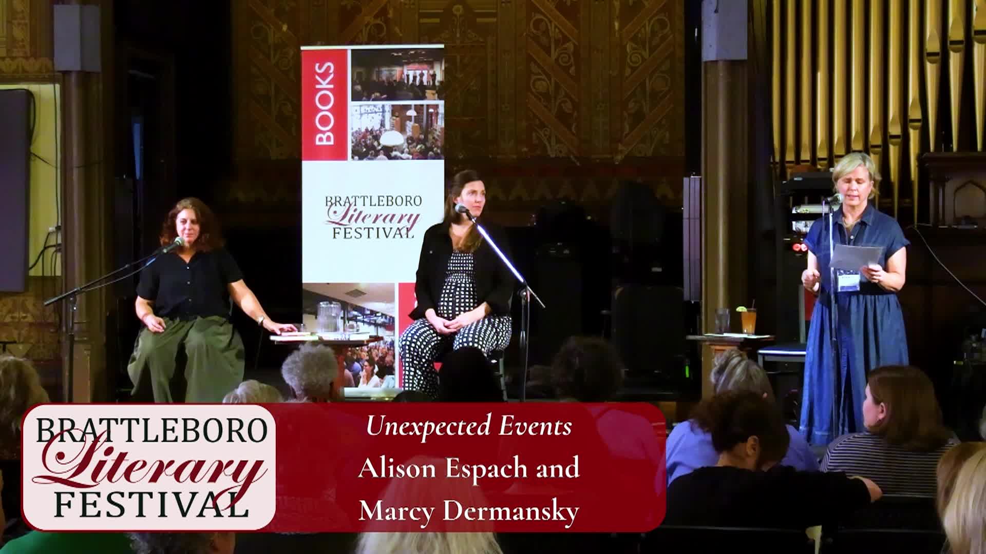 Brattleboro Literary Festival - Unexpected Events with Alison Espach and Marcy Dermansky