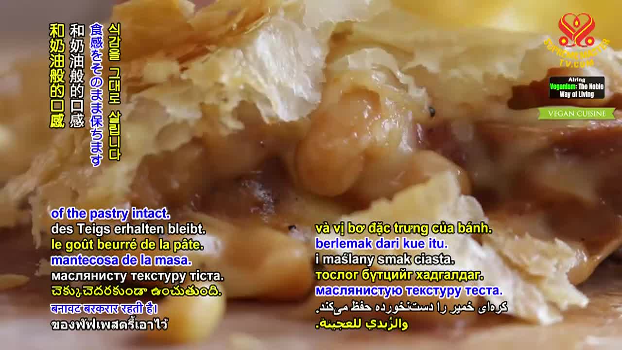 Supreme Master TV - Vegan Puff Pastries Part 1 of 2