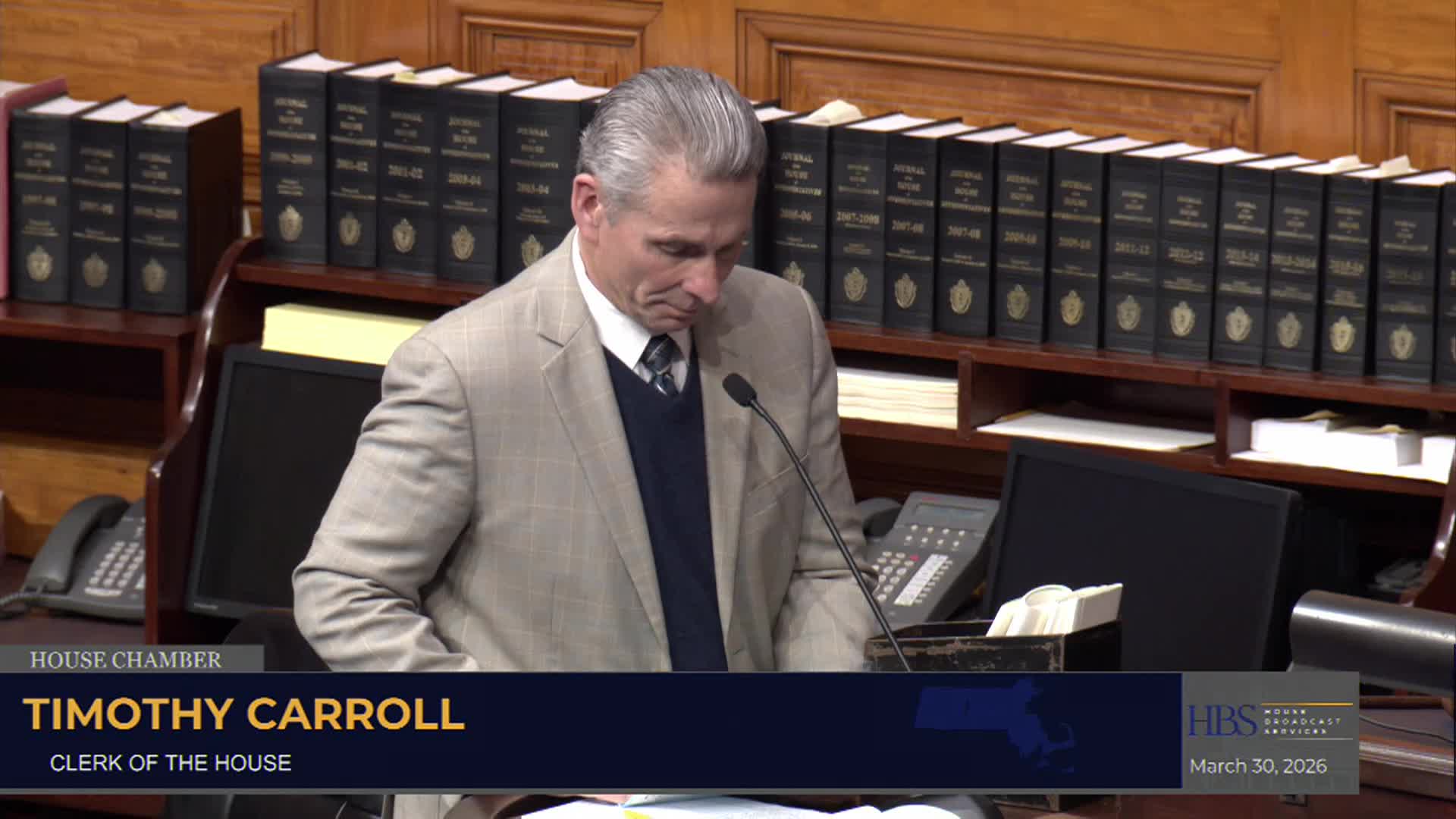 MA House Of Representatives 3/30/26 Session