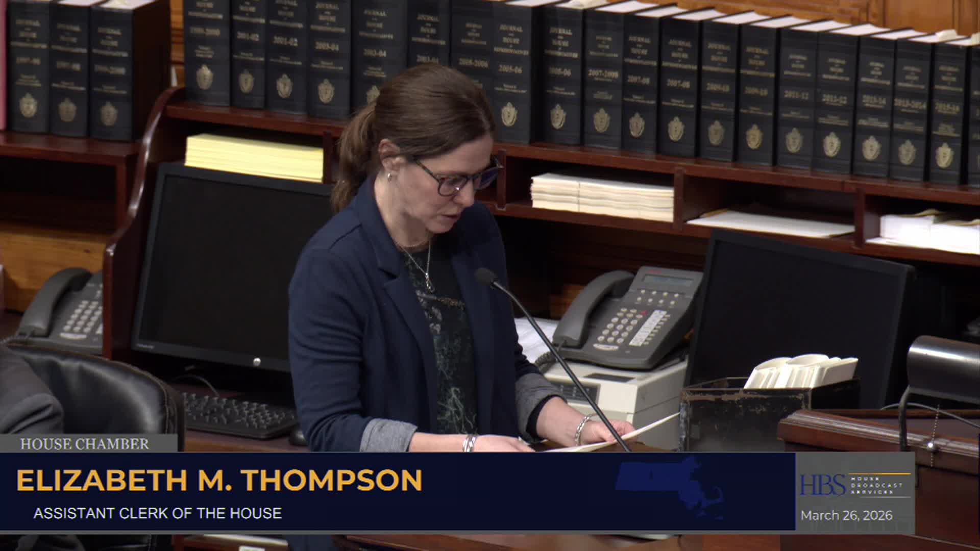 MA House Of Representatives 3/26/26 Session