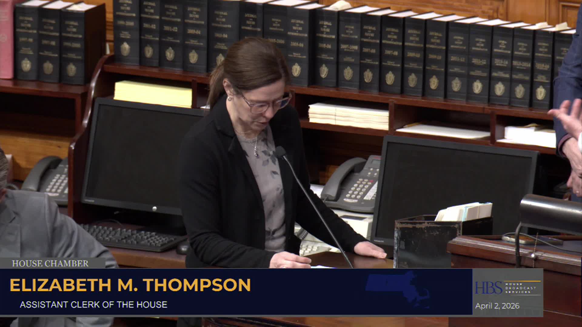 MA House of Representatives Session 4/2/26