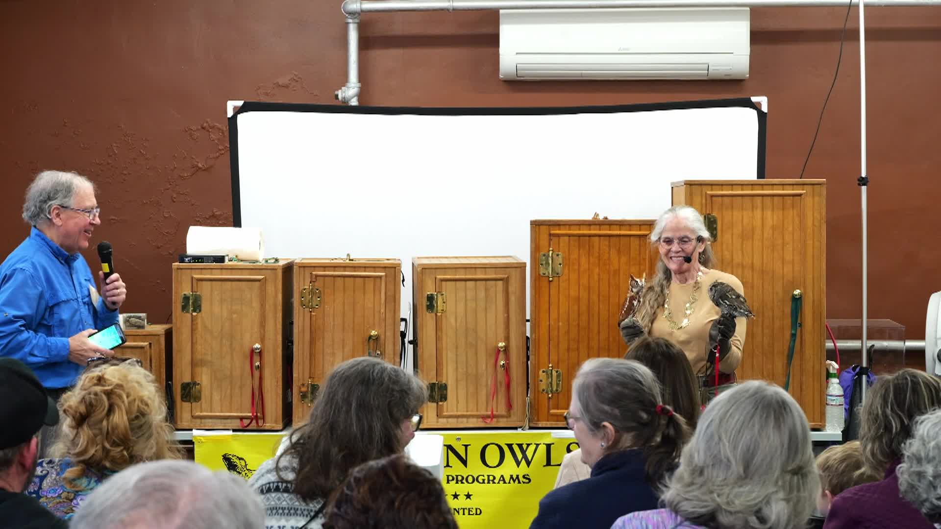 Eyes On Owls at the Bigelow Free Public Library