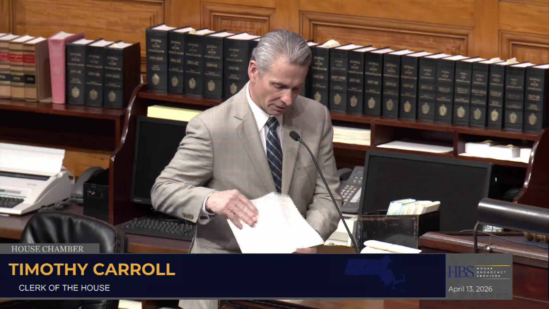 MA House Of Representatives 4/13/26 Session