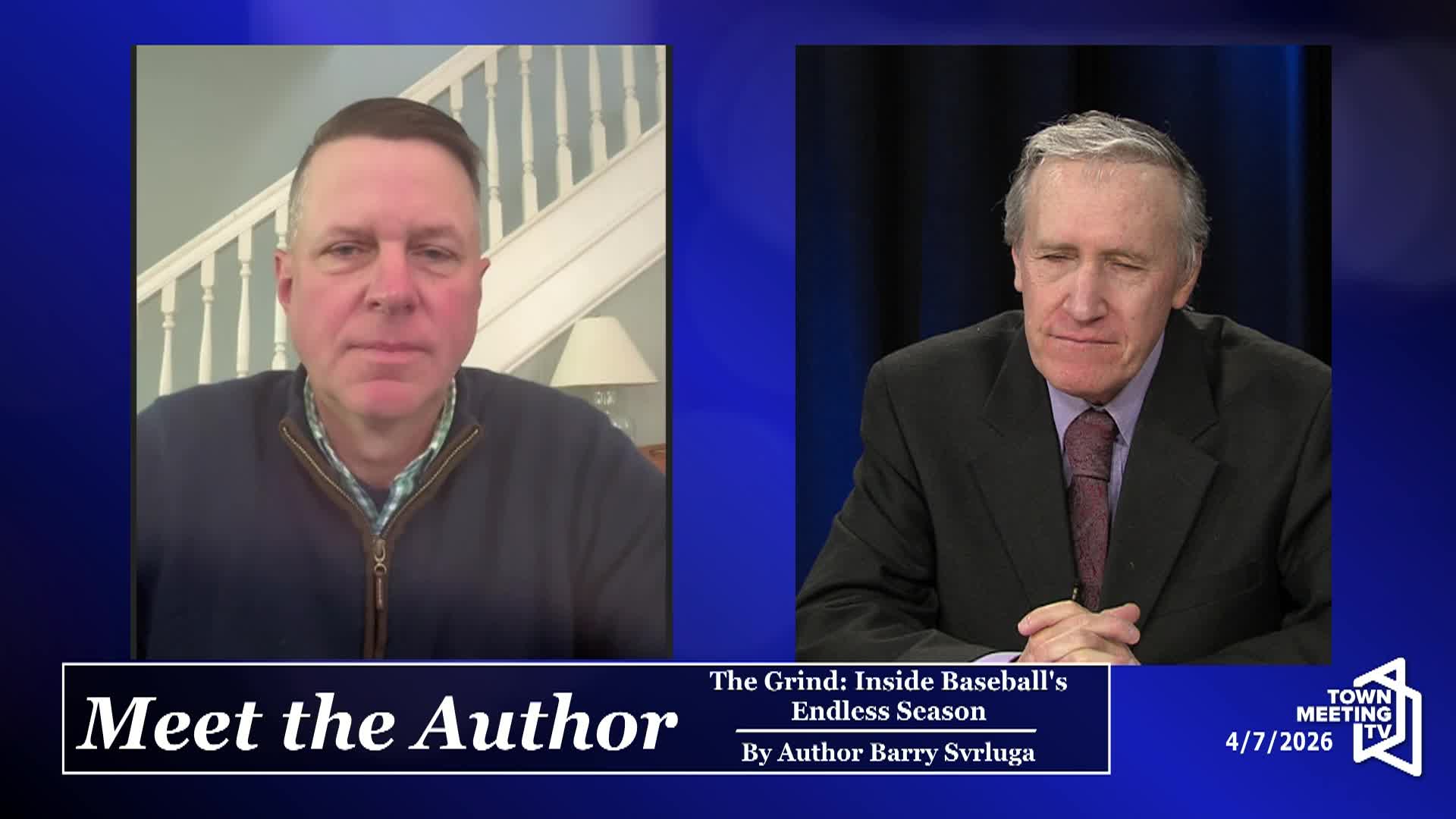 Thumbnail image for Meet The Author with Barry Svrluga