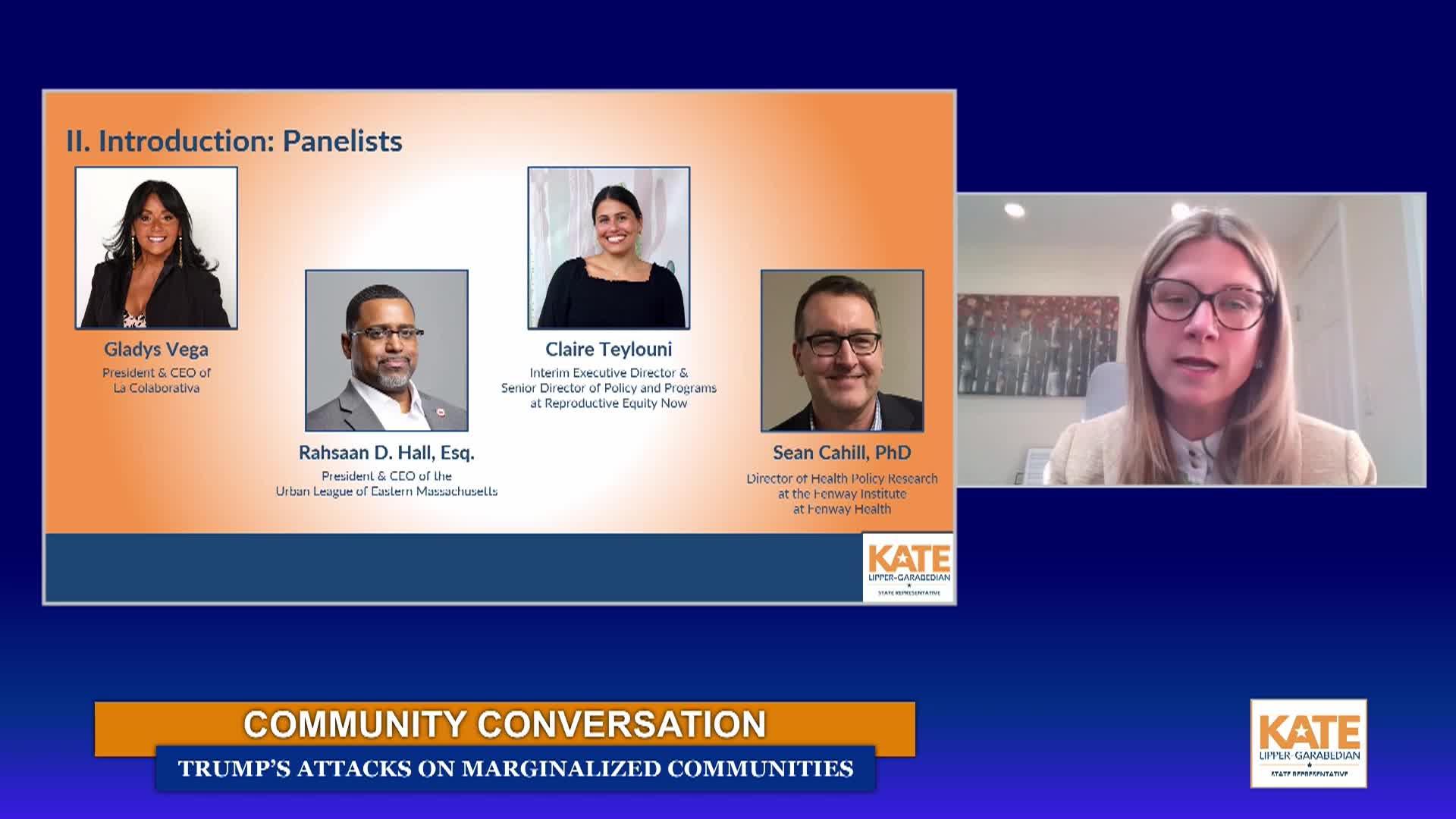 Thumbnail image for Community Conversation on Marginalized Communities
