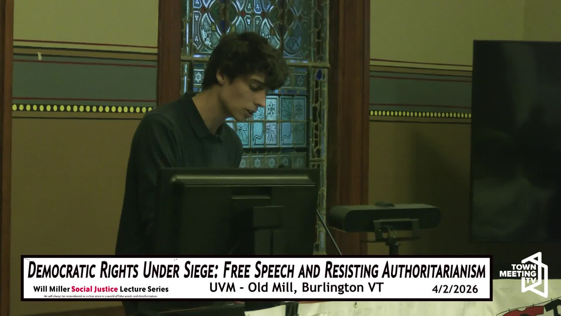 Thumbnail image for Will Miller Social Justice Lectures - Democratic Rights Under Siege