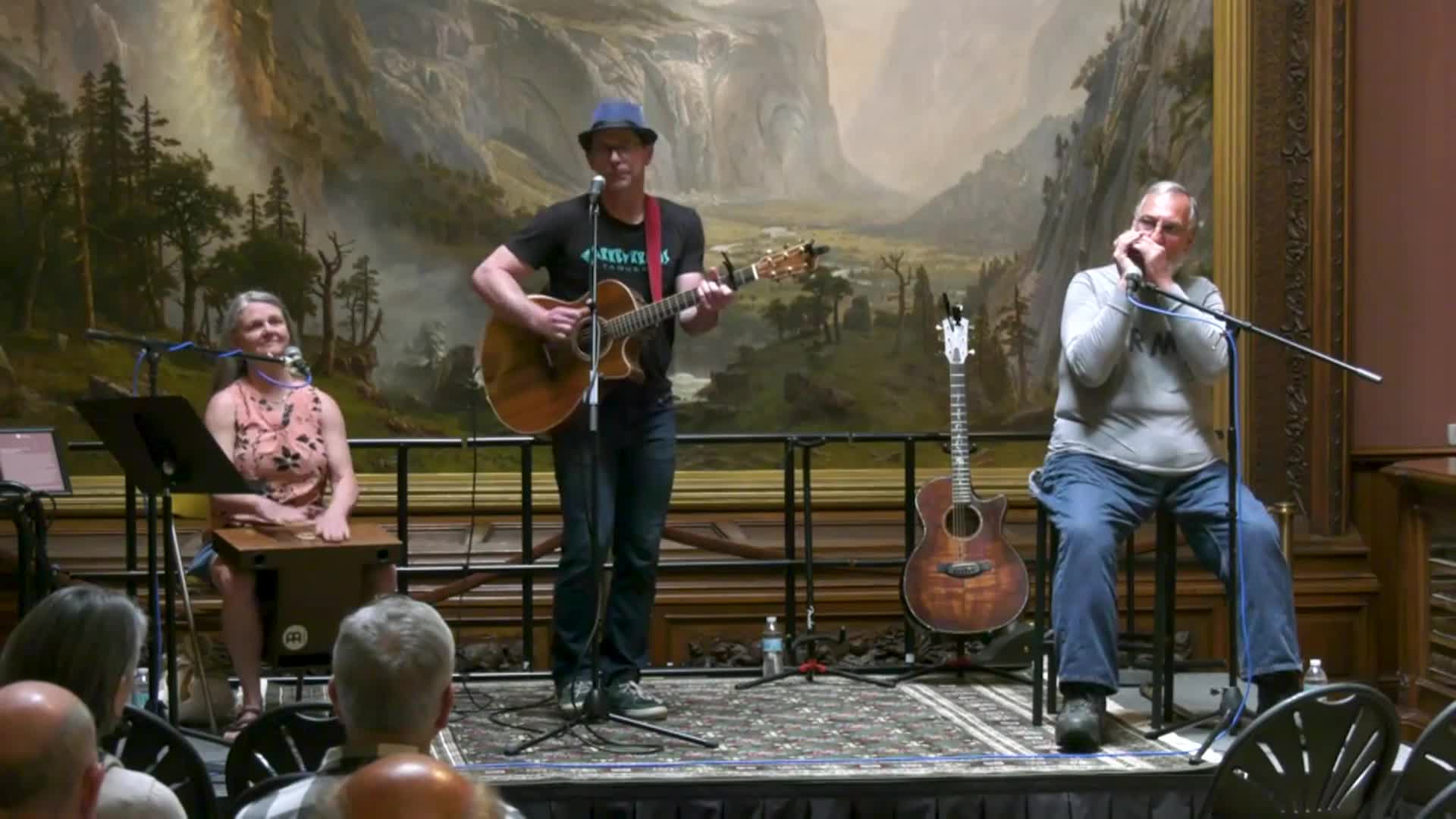 Thumbnail image for St. Johnsbury Athenaeum Music in the Gallery with Jon Speer and The Meld